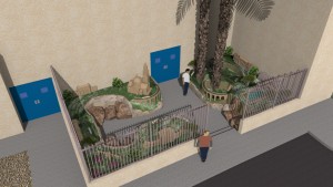 Absolutely Electric, Inc. San Diego Railroad Museum Garden Rendering